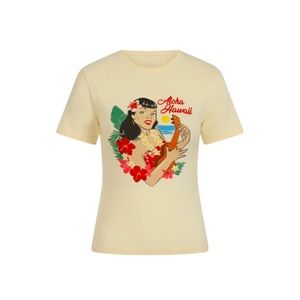 Collectif Hawaiian Pinup Tee
